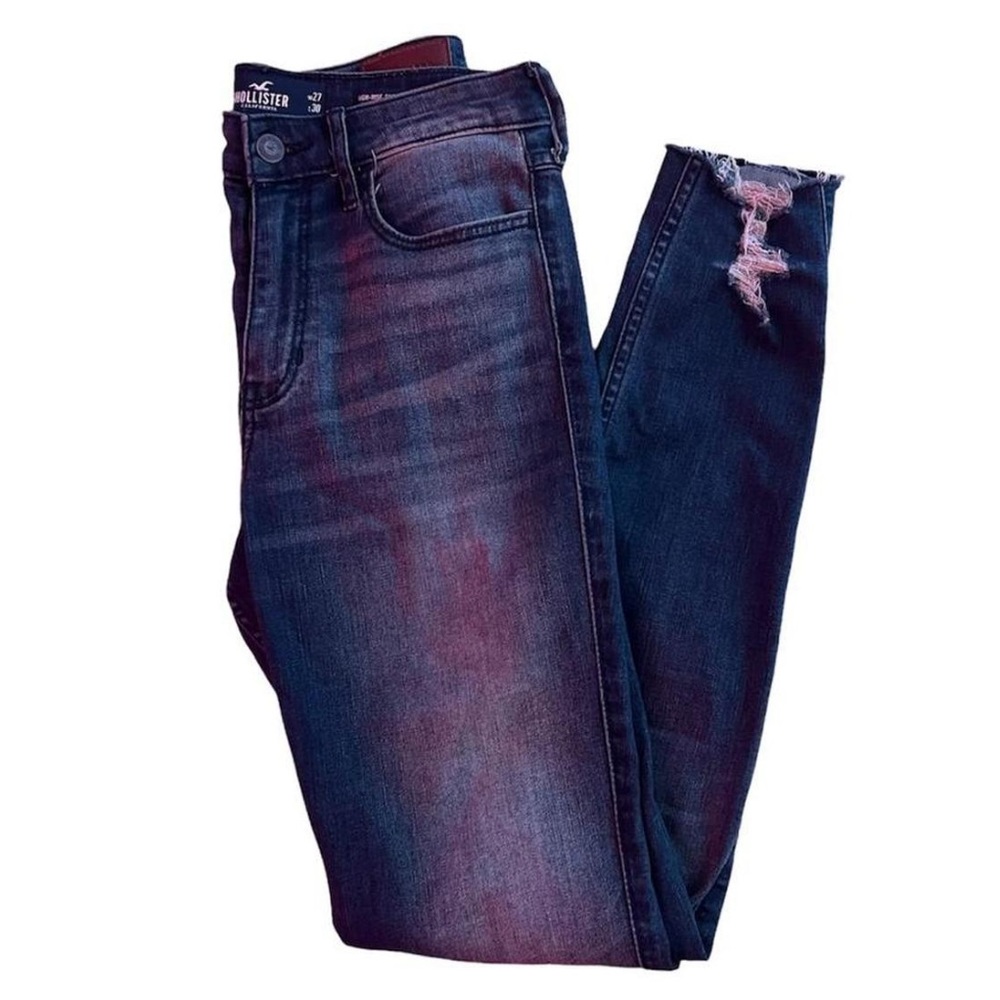 Hollister Patchwork/Stitch Jeans